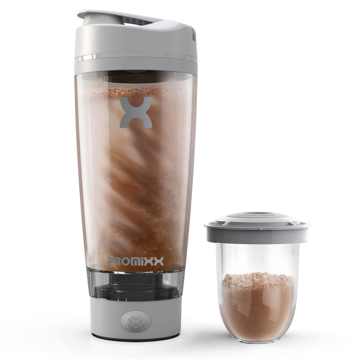 Promixx Pro Vortex Mixer 600ml Cool Grey - Supplement Shakers at MySupplementShop by Promixx