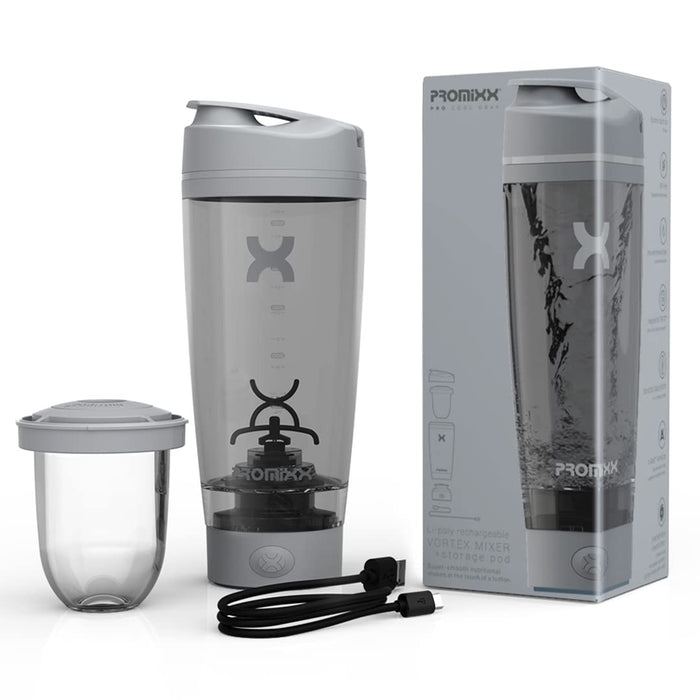 Promixx Pro Vortex Mixer 600ml Cool Grey - Supplement Shakers at MySupplementShop by Promixx
