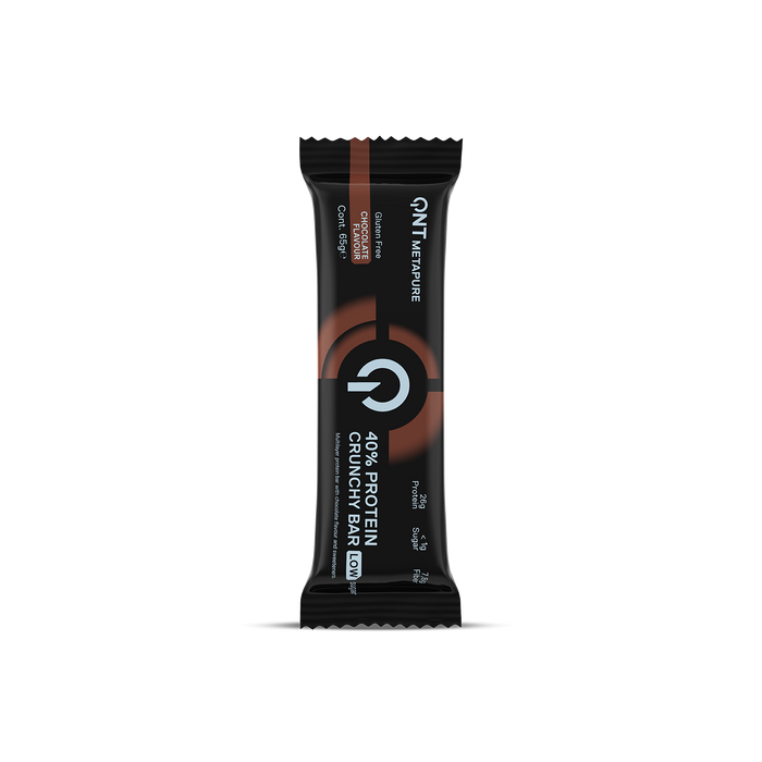 QNT 40% Protein Crunchy Bar 12x65g
