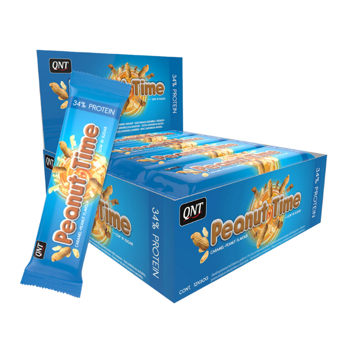 QNT Peanut Time Bar 34% 12x60g