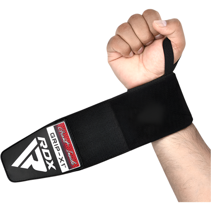 RDX Gym Wrist Wraps W3 Full Black