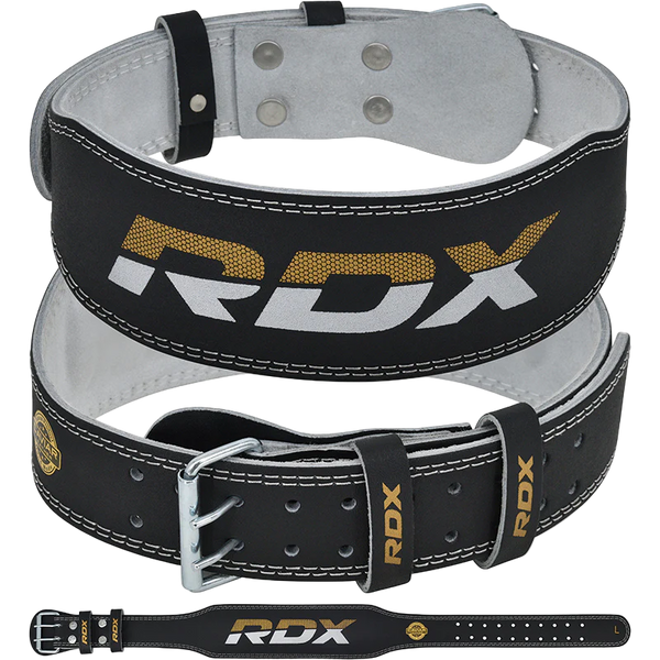 RDX Weight Lifting Belt 4’’ Leather - Weight Lifting Belt