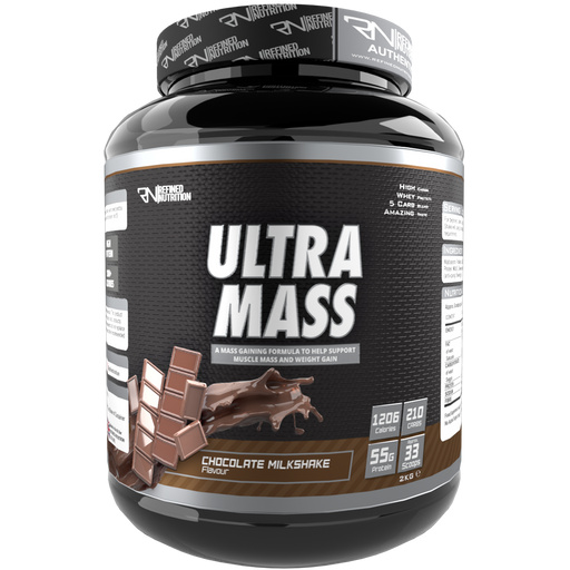 Refined Nutrition  Ultra Mass 2kg - Chocolate Milkshake - Sports Nutrition at MySupplementShop by Refined Nutrition