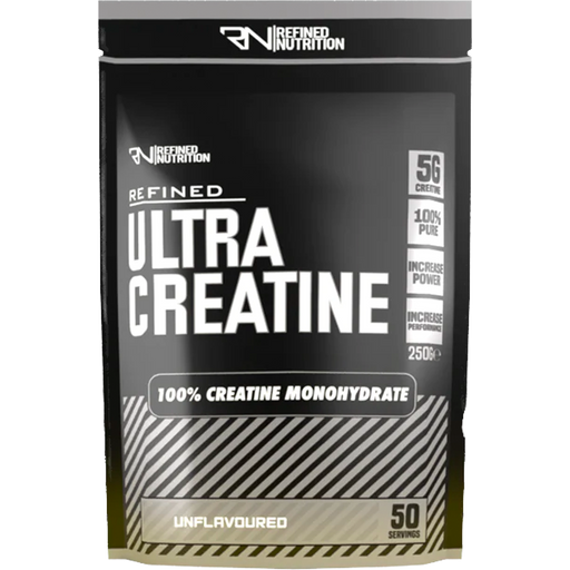 Refined Nutrition Ultra Creatine (Pouch) 250g Unflavoured - Sports Nutrition at MySupplementShop by Refined Nutrition