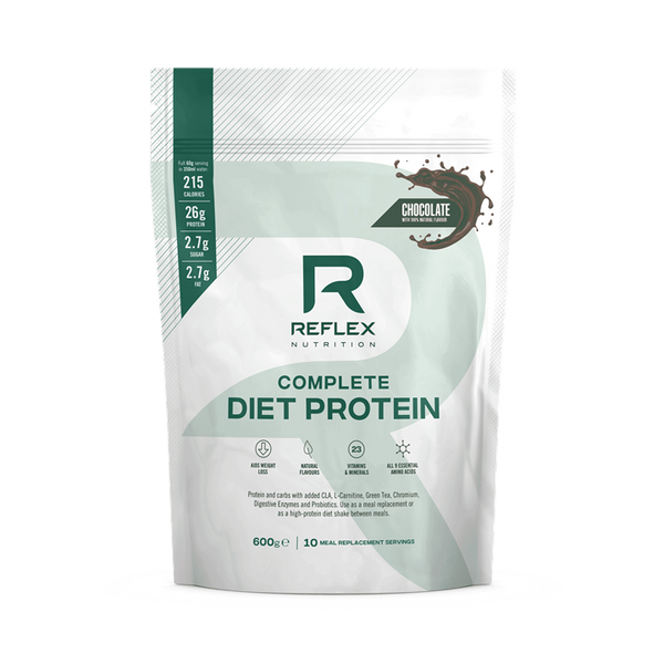 Reflex Nutrition Complete Diet Protein 600g - Chocolate - Protein Powder at MySupplementShop by Reflex Nutrition