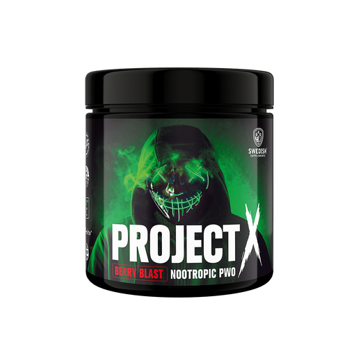 Swedish Supplements ProjectX 320g - Berry Blast - Sports Supplements at MySupplementShop by Swedish Supplements