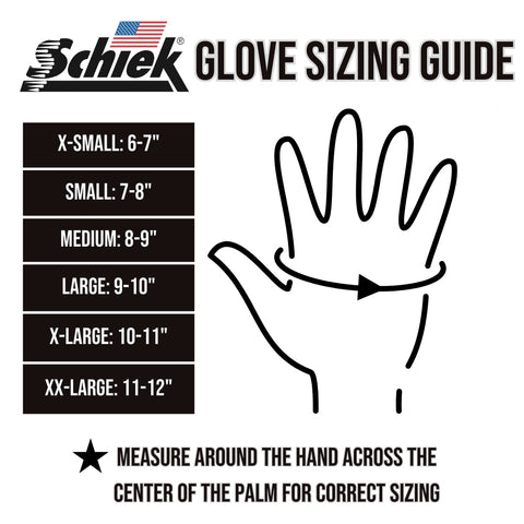 Schiek Platinum Gloves with Wrist Support 540