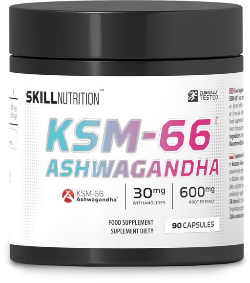 Skill Nutrition KSM-66 Ashwagandha - 90 vegan caps