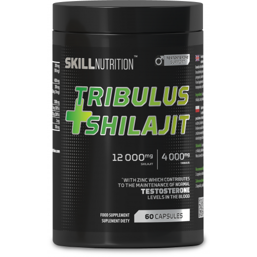 Skill Nutrition Tribulus + Shilajit - 180 vegan caps
