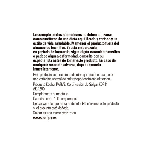 Solgar Ca Mg Citrate 23x100 TAB