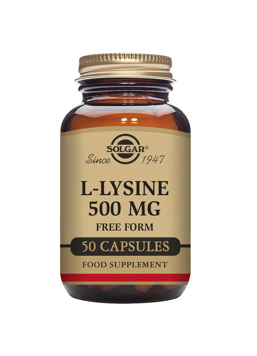 Solgar L-Lysine 500mg 30x50 CAP