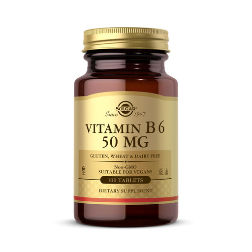 Solgar Vit B6 50mg 42x100 TAB