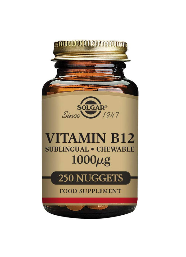Solgar Vitamin B12 1000 mcg 250 Nuggets