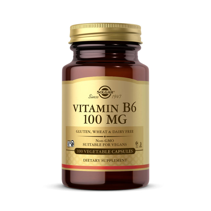 Solgar Vitamin B6 100 mg 100 Veg. Caps