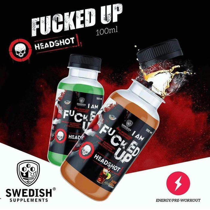 Swedish Supplements F***** Up Headshot 16x100ml