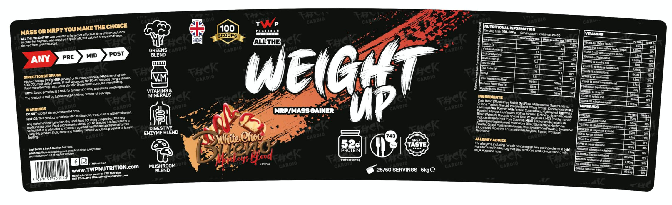 TWP All The Weight Up 5kg