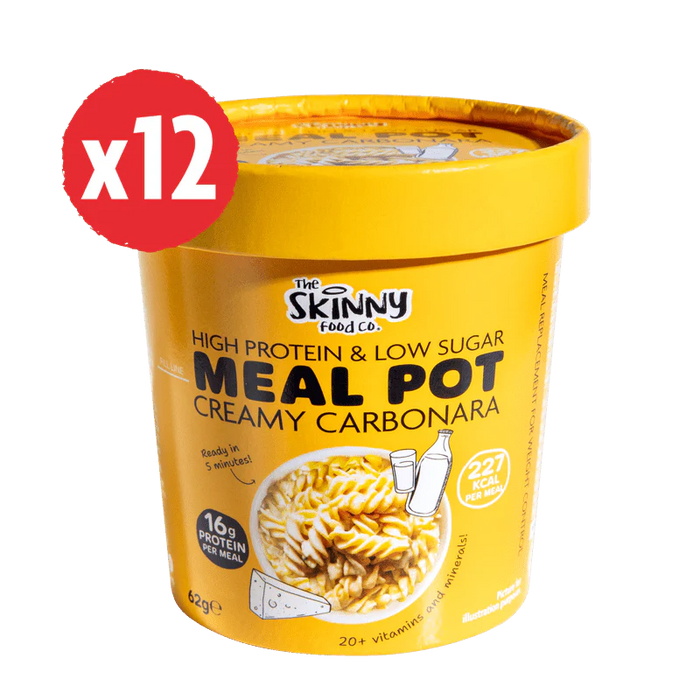 The Skinny Food Co High Protein Mealpots 12x62g