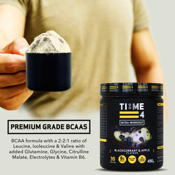 Time 4 Intra-Workout BCAA Powder 35 Servings - BCAAs at MySupplementShop by Time 4 Nutrition