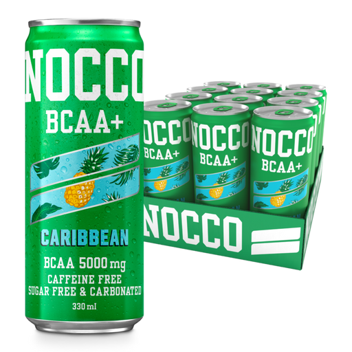 NOCCO BCAA+ 12x330ml - Energy Drinks at MySupplementShop by NOCCO