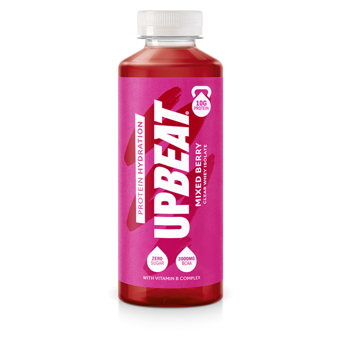 Upbeat Protein Hydration 12x500ml Mixed Berry - Protein at MySupplementShop by Upbeat