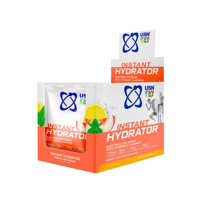 USN Instant Hydrator 20x7.6g | Advanced Electrolyte & Amino Recovery Drink