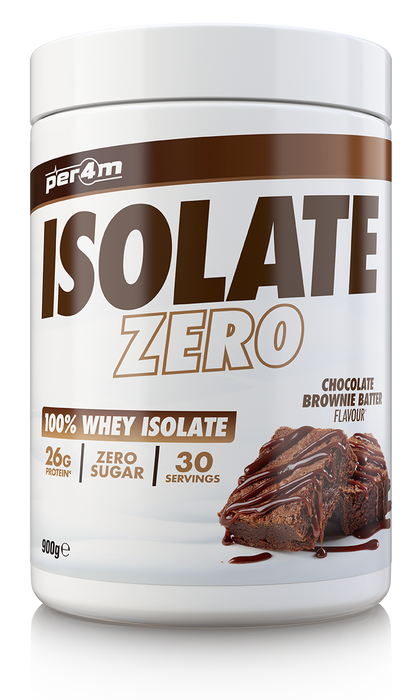 Per4m Isolate Zero | Zero Sugar Ultra Pure Whey Protein Iolate - Chocolate Brownie Batter - Whey Proteins at MySupplementShop by PER4M Nutrition