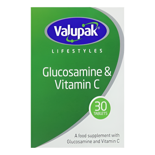 Valupak Glucosamine Sulfate Vitamin C 30 Tablets