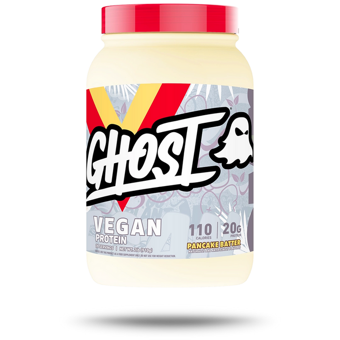 Ghost Vegan Protein 28 Servings Plant-Based Pea & Organic Pumpkin Protein - Pancake Batter - Vegan Protein at MySupplementShop by Ghost