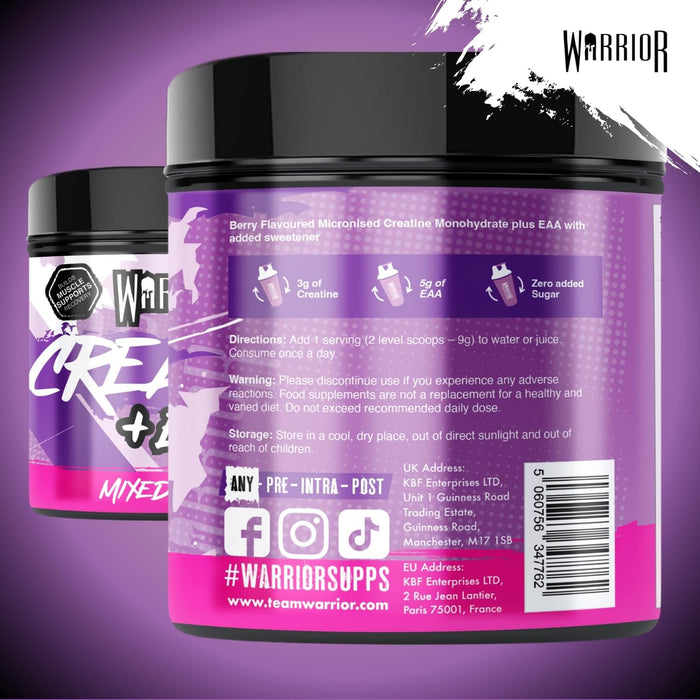 Warrior Creatine + EAA 270g