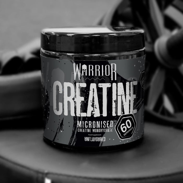 Warrior Creatine Unflavoured 300g - Creatine Powder at MySupplementShop by Warrior Supplements