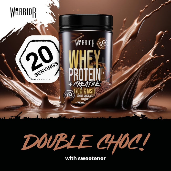 Warrior Whey Protein + Creatine 500g