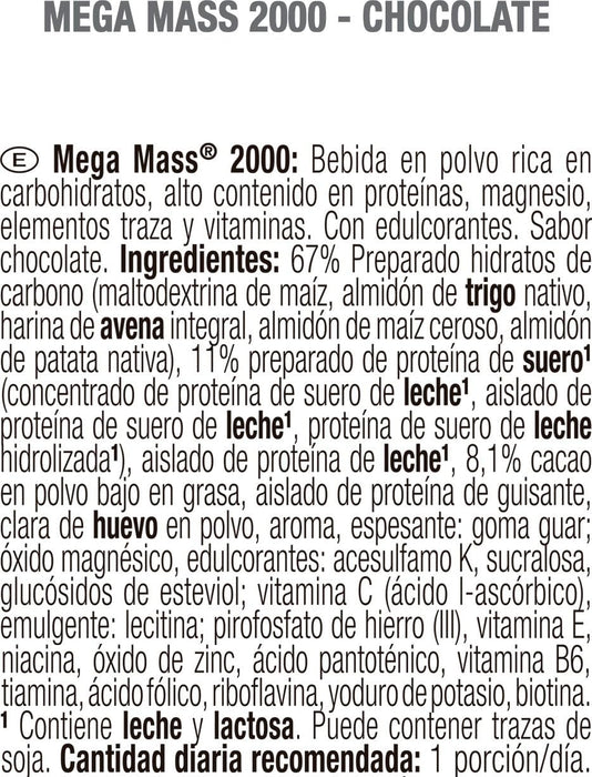Weider Mega Mass 2000 1500g