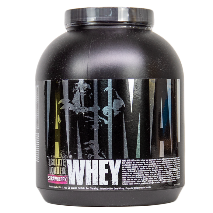 Animal Whey 2.27kg: Premium Whey Protein for Strength Training - Strawberry - Supplements at MySupplementShop by Animal