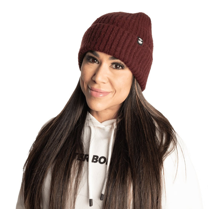 Better Bodies Stockholm Beanie Maroon - 1 size - Beanie at MySupplementShop by Better Bodies