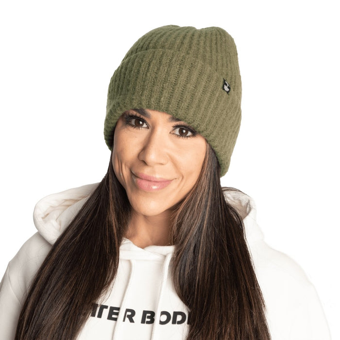 Better Bodies Stockholm Beanie Washed Green