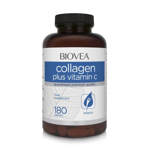 Biovea Collagen plus Vitamin C 180 Tablets | Premium Supplements at MYSUPPLEMENTSHOP