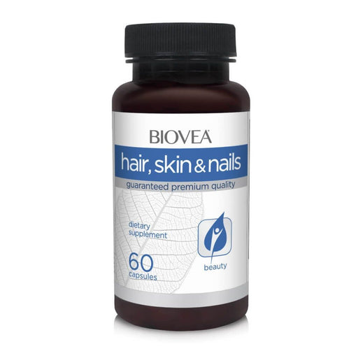 Biovea Hair, Skin &amp; Nails 60 Vegetarian Capsules | Premium Supplements at MYSUPPLEMENTSHOP