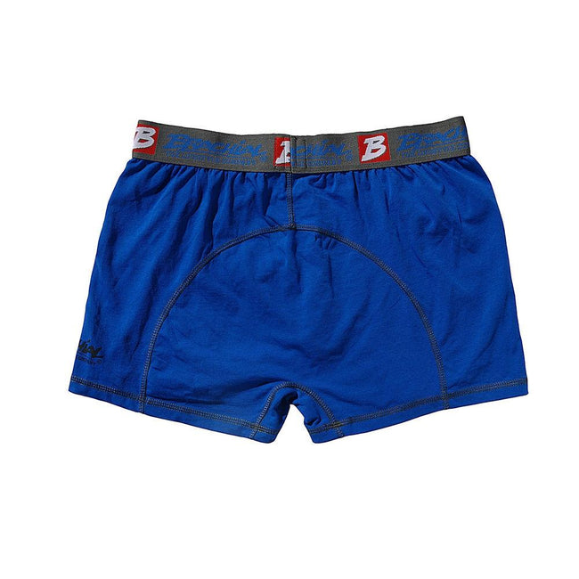 Brachial 2 Pack Boxer Shorts - Blue &amp; Black
