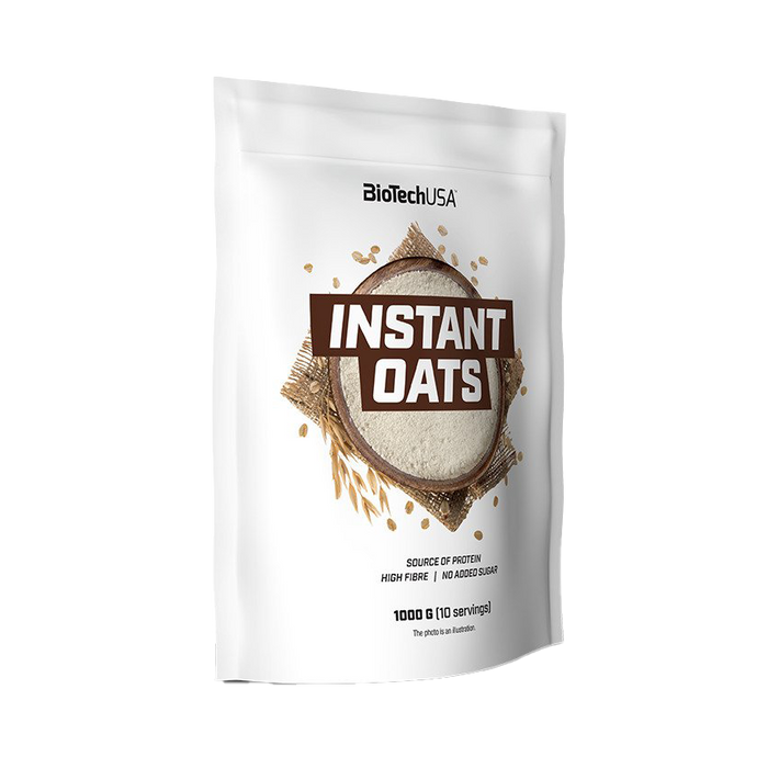 BioTechUSA Instant Oats, Hazelnut - 1000g