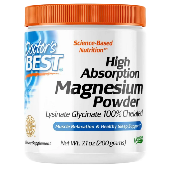 Doctor's Best High Absorption Magnesium Powder 200g