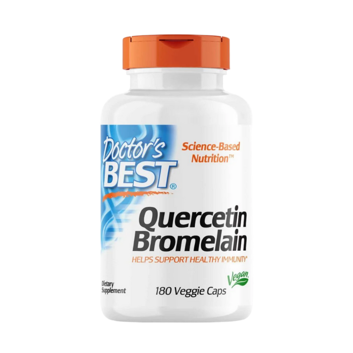 Doctor's Best Quercetin Bromelain 180 Veggie Capsules