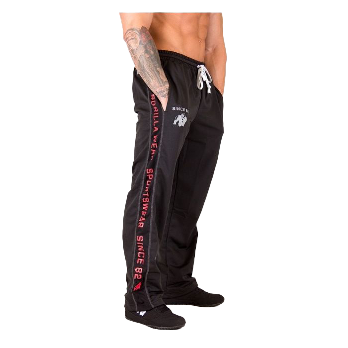 Gorilla Wear Functional Mesh Pants - Black/Red