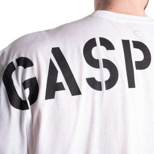 GASP Division Iron Tee White - Large - Cap at MySupplementShop by Gasp