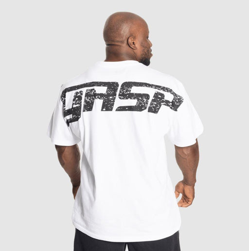 GASP Original Tee - White/Black - Large - T-Shirt at MySupplementShop by Gasp