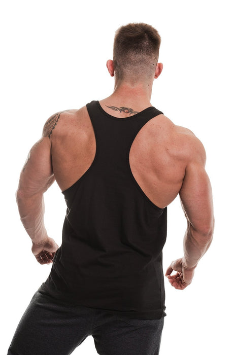 Golds Gym Muscle Joe Premium Stringer - Black