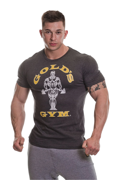 Gold's Gym Muscle Joe T-Shirt Charcoal Marl