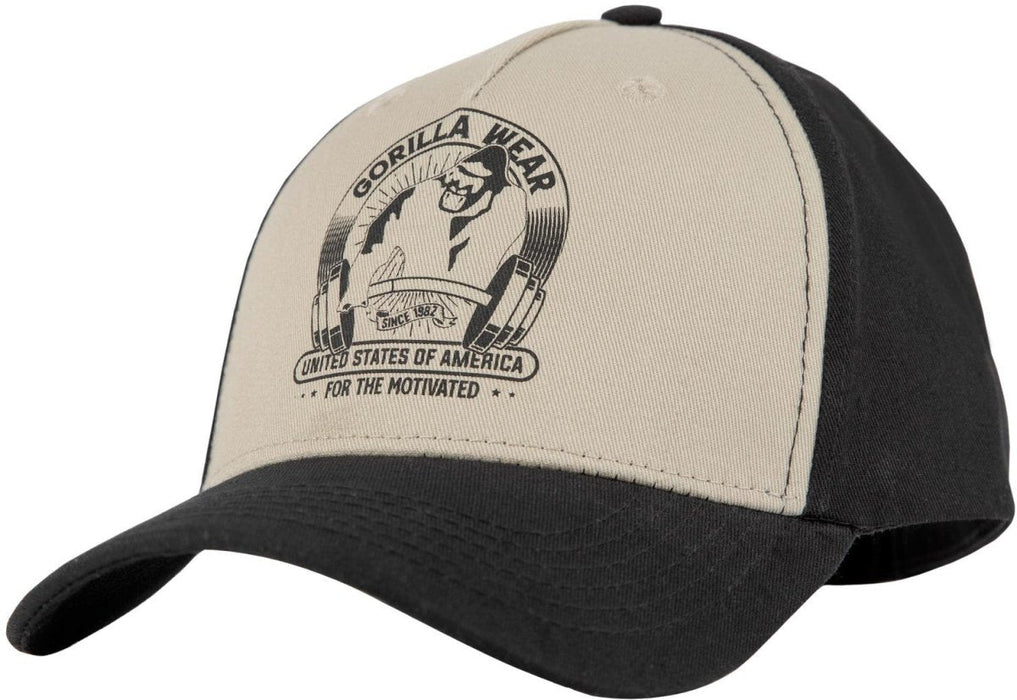 Gorilla Wear Buckley Cap - Black/Beige