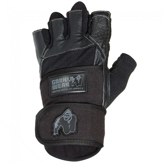 Gorilla Wear Dallas Wrist Wrap Gloves - Black