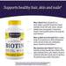 Healthy Origins Biotin 10,000mcg 360 Veggie Capsules - Energy & Vitality at MySupplementShop by Healthy Origins