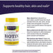 Healthy Origins Biotin 10,000mcg 60 Veggie Capsules - Energy & Vitality at MySupplementShop by Healthy Origins